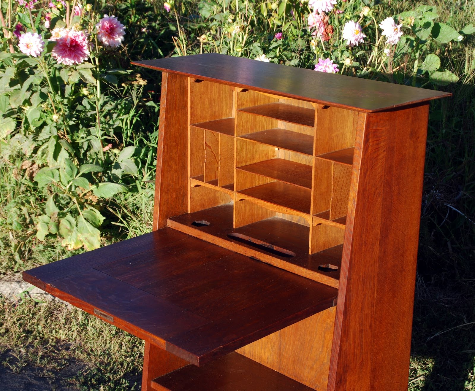 Voorhees Craftsman Mission Oak Furniture Early Original Gustav
