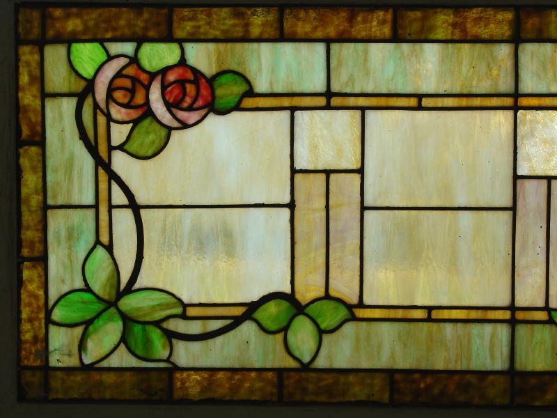 Gallery Glass Class: Susan's Craftsman Style Dining Room Windows   Craftsman style dining room, Window stained, Stained glass window panel