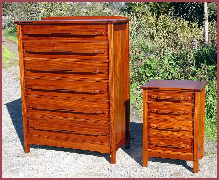 Voorhees Craftsman Mission Oak Furniture Custom Greene Greene