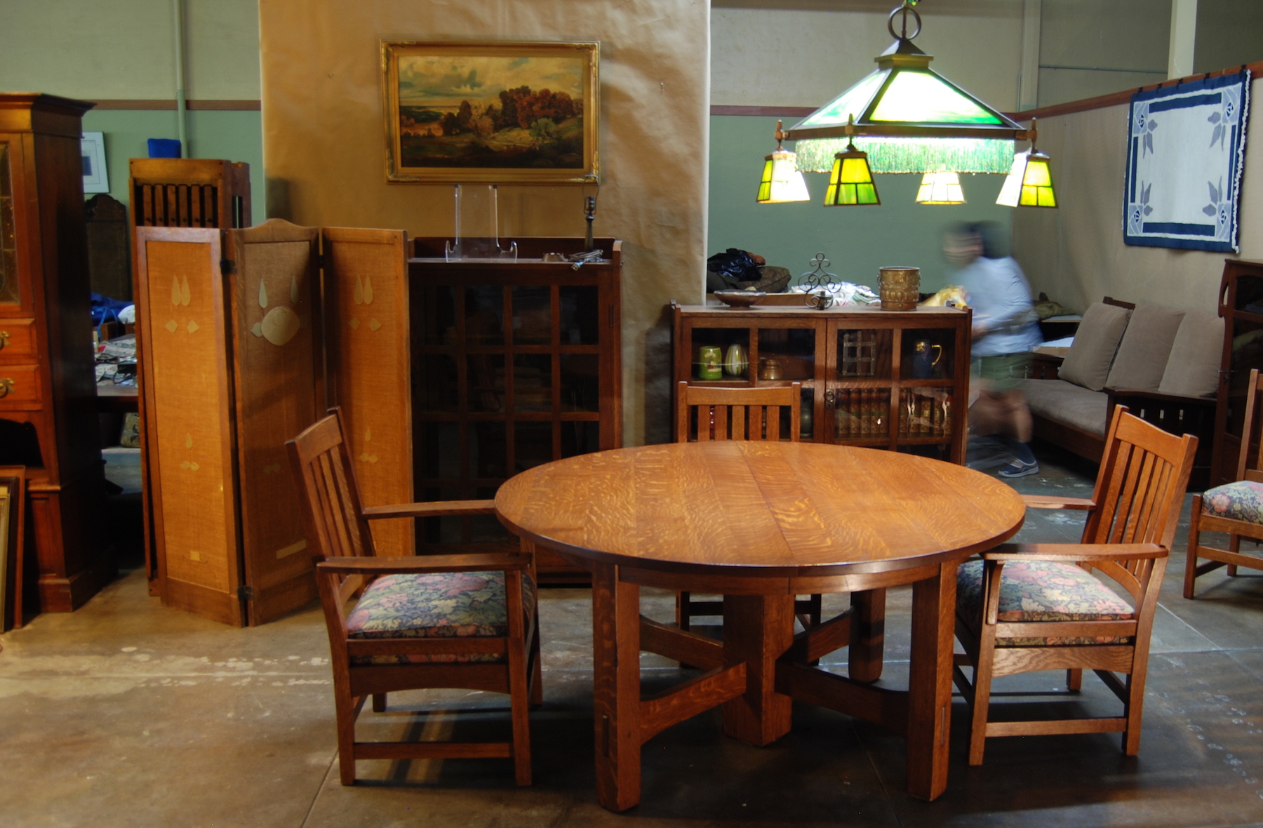 Voorhees Craftsman Mission Oak Furniture Original Vintage Gustav Images For Larger Versions