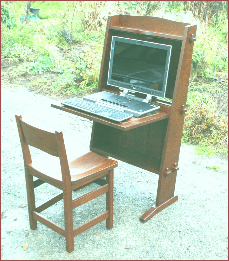 Voorhees Craftsman Mission Oak Furniture Gustav Stickley