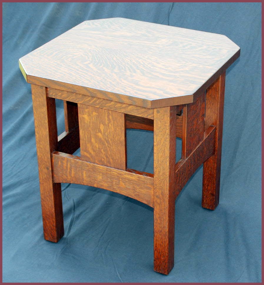 Voorhees Craftsman Mission Oak Furniture Accurate Replica L