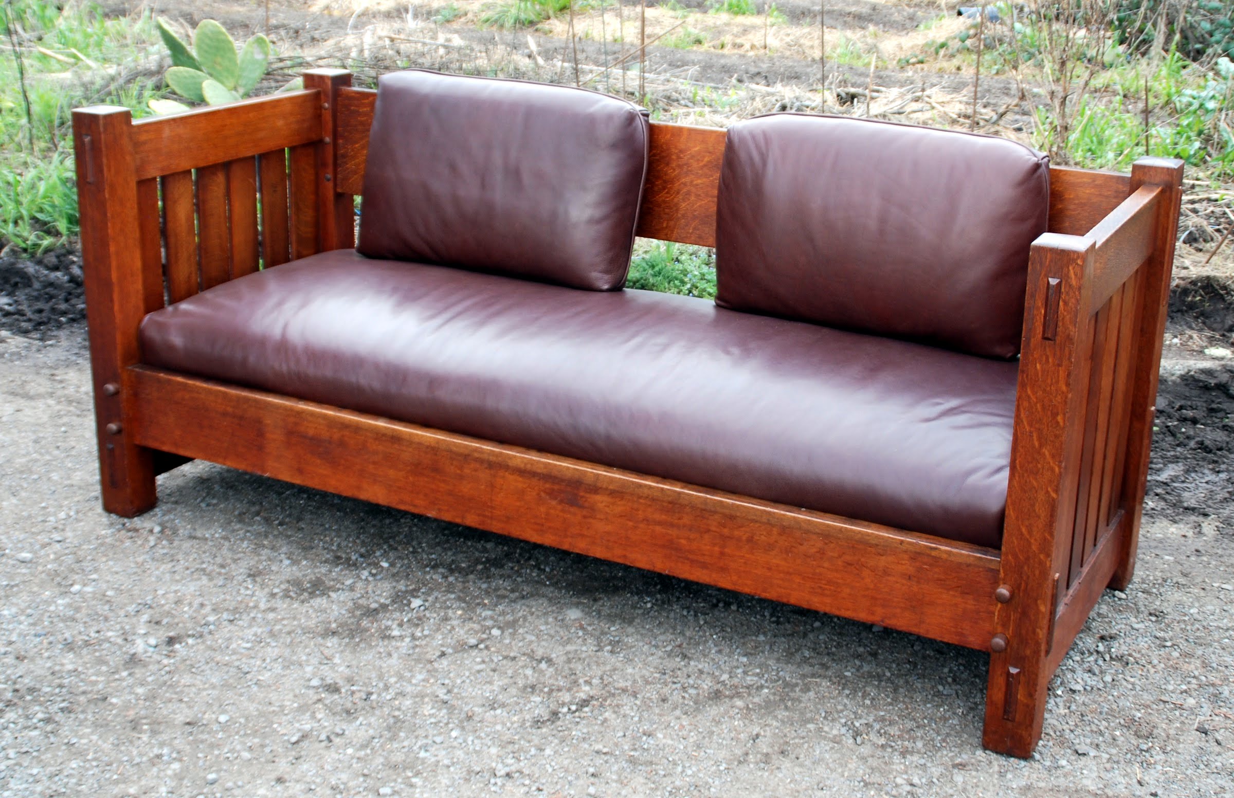Voorhees Craftsman Mission Oak Furniture Original Gustav Stickley